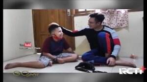 Dengar Perjuangan Hidup Gilang, Baim Menangis Terharu