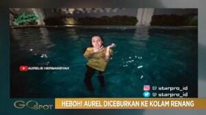 HUT Aurel ke-22 Dapat Kejutan Spesial