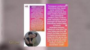 Suami Posting Tulisan Tentang Sang Istri Cemburuan