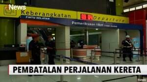 Cegah Penyebaran Virus Korona, PT KAI Batalkan 44 Perjalanan Kereta Api Jarak Jauh