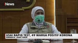 Usai Rapid Test, 49 Warga Surabaya Positif Korona