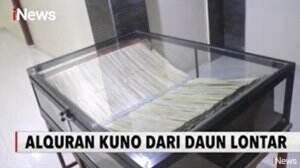 Berusia Lebih Dari 200 Tahun, Al Quran Raksasa Ditulis Diatas Daun Lontar