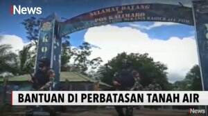 Ditengah Pandemic Korona, TNI Bagikan Sembako di Daerah Perbatasan Merauke