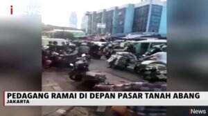 Pemprov DKI Jakarta Perpanjang Penutupan Pasar Tanah Abang