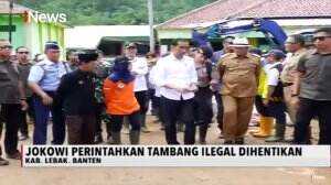 Presiden Jokowi Perintahkan Jajaran Agar Pembangunan Fasilitas di Lebak dan Bogor Rampung Dalam 4 Bulan