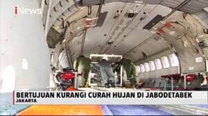 Kurangi Curah Hujan, Pemerintah Sebar 2,4 Ton Garam di Awan Langit Jabodetabek