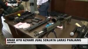 Polisi Tangkap Anak Ayu Azhari Jual Senpi Ilegal Koboi Jalanan di Kemang