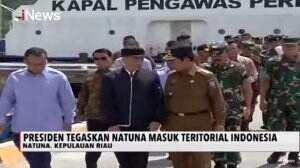 Bertemu Nelayan di Pulau Natuna, Jokowi Tegaskan Kedaulatan Perairan Indonesia Diatas Segalanya