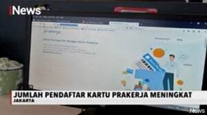 Akibat Banyaknya PHK, 1,4 Juta Orang Perhari Daftar Program Kartu Prakerja