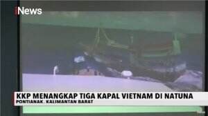 Detik-detik Penangkapan Kapal Nelayan Vietnam di Laut Natuna