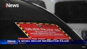 Enam Mobil Mewah Kena Segel Karena Tunggak Pajak Puluhan Juta