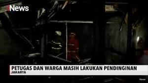 23 Rumah Warga Hangus Akibat Kebakaran Pemukiman di Kebayoran Lama