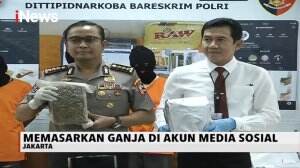 Bareskrim Polri Ciduk Pengedar Ganja Lewat Akun Media Sosial