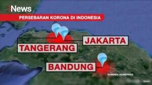 Berikut Peta Wilayah Persebaran Virus Korona di Indonesia