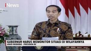 Terkait Covid-19, Presiden Jokowi Imbau Para Gubernur Membuat Kebijakan Ibadah, Belajar, Bekerja Dari Rumah