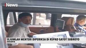 Cegah Penyebaran Virus Korona, Sejumlah Menteri Kabinet Menjalani Pemeriksaan di RSPAD Gatot Subroto