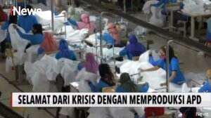 Terselamatkan Banting Setir, Perusahaan Konveksi Jeans di Malang Produksi APD