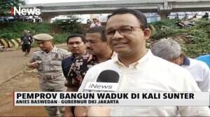 Guna Kurangi Dampak Banjir Jakarta, Gubernur Anies Baswedan Siapkan Tambahan Waduk di Aliran Kali Sunter