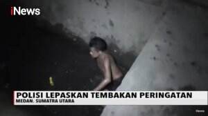 Polisi Gerebek Kampung Narkoba di Medan Hingga Lepaskan Tembakan Peringatan