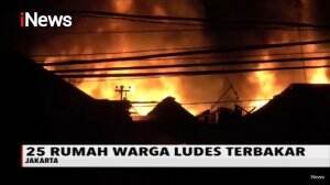 Sulutan Sebatang Korek Api Buat Puluhan Rumah Ludes Terbakar di Taman Sari