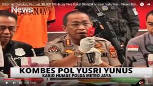 Polisi Gagalkan Tersangka yang Akan Sebarkan 38.400 Pil Happy Five saat Valentine