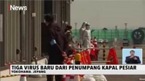 KBRI Tokyo Temukan 3 Kasus Virus Baru di Kapal Pesiar, 78 WNI Dikarantina
