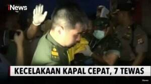 Tujuh Penumpang Tewas Dalam Kecelakaan Speedboat di Palangkaraya
