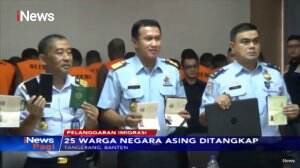 Imigrasi Tangkap 25 WNA Terduga Pidana Cyber Asal Nigeria