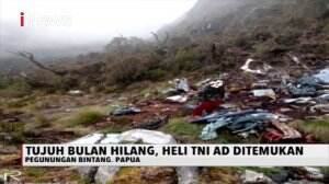 Tujuh Bulan Hilang, Tim SAR Temukan Helikopter MI-17 Milik TNI AD di Papua