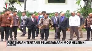 Jokowi Bertemu Eks Petinggi GAM Membahas MoU Helsinki