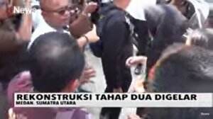54 Adegan Ekseskusi Diperagakan 3 Tersangka Pembunuhan Hakim Jamaluddin