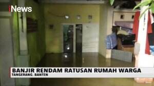 Ratusan Rumah di Tangerang Terendam Banjir 1 Meter