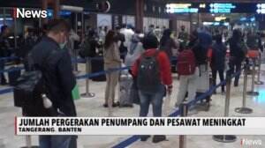 Jelang Idul Fitri Suasana Terminal Keberangkatan Bandara Soetta Terpantau Ramai