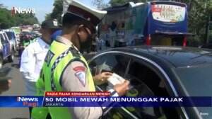 Tunggak Pajak, 50 Mobil Mewah Kena Razia di Cibubur Hingga Moge Terjaring di Senayan