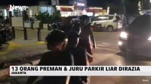 Kerap Memaksa, Belasan Jukir Liar dan Pengamen di TIM Jakarta Dirazia