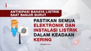 Berikut Tips Hindari Sengatan Listrik saat Banjir