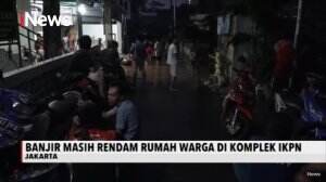 Ratusan Warga Komplek IKPN Dievakuasi dari Banjir 2 Meter