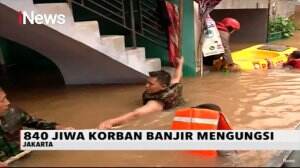 840 Warga Cipinang Melayu Mengungsi ke Masjid Universitas Borobudur