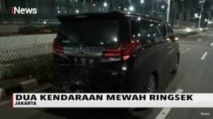 Dua Mobil Mewah Hancur Akibat Pengendara Ugal-ugalan dan Pengaruh Alkohol