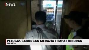Polisi Segel 25 Tempat Hiburan Malam di Penjaringan
