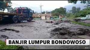 Capai Ketinggian 60 Sentimeter, Detik-detik Banjir Lumpur Melanda Sempol Bondowoso