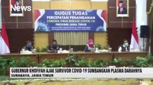Jawa Timur Butuh Plasma Darah Untuk Perawatan Covid-19