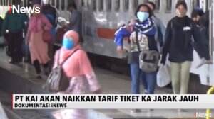 PT KAI Akan Naikkan Tarif Tiket KA Jarak Jauh Pasca ''New Normal''