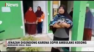 Tak Ada Sopir Ambulans, Seorang Ibu Gendong Jenazah Bayinya Sendiri Dari Puskesmas Riau