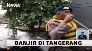 Ribuan Warga Tangerang Mengungsi Karena Banjir Belum Surut