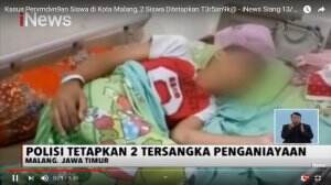 Dua Siswa Ditetapkan Tersangka Atas Kasus Perundungan Siswa di Kota Malang
