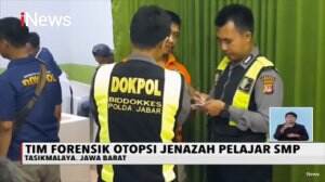 Tim Forensik Polri Autopsi Jenazah Siswi SMP yang Ditemukan Tewas di Gorong-gorong Tasikmalaya