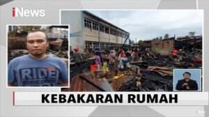Korban Kebakaran di Samarinda Mengasis Sisa-sisa Barang Berharga yang Masih Bisa Digunakan