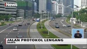 Jakarta Darurat Korona, Jalan Protokol Lenggang