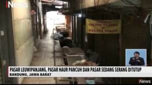 Tiga Pasar di Bandung Ditutup Sementara Pasca Pedagang Terpapar Korona